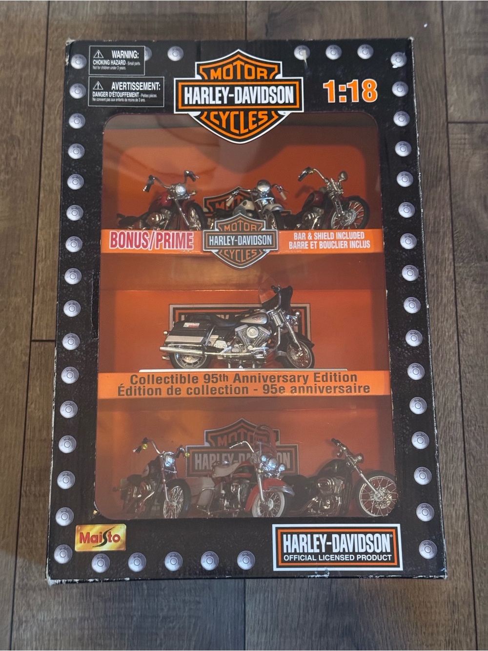 Vintage Harley-Davidson Collectible 95 Anniversary Edition. Collection 2 of 2
